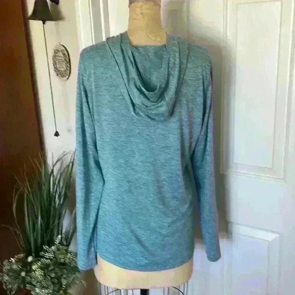 Nike Dri Fit Heathered Green, Size Large, excellent Condition, 100% Poly - Picture 7 of 8